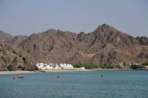 Village of Al Bustan from the Al Bustan Palace Hotel, Muscat