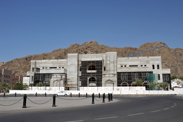 New Ministry of Finance building under construction at the Palace Roundabout, Muscat