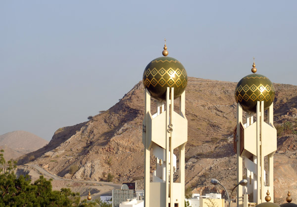 Modern style minarets, Muscat-Wattayah