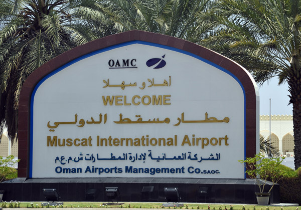 Welcome to Muscat International Aiprot, Seeb, Oman