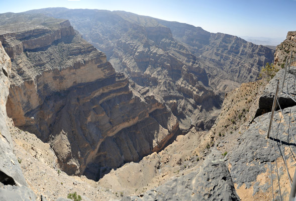 Grand Canyon of Arabia (Wadi al Nakhur Gorge) Jabal Shams
