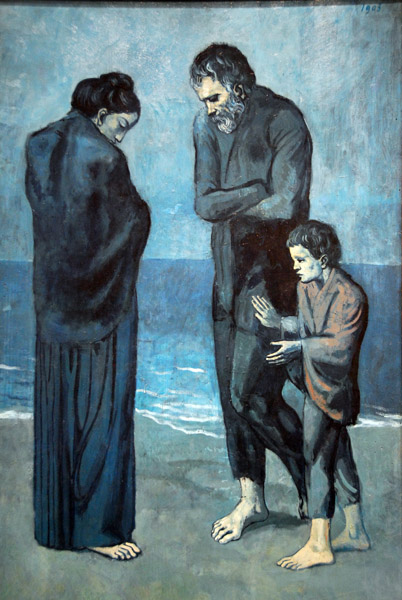 The Tragedy, Pablo Picasso, 1903