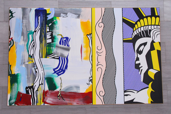 Painting with Statue of Liberty, Roy Lichtenstein, 1983