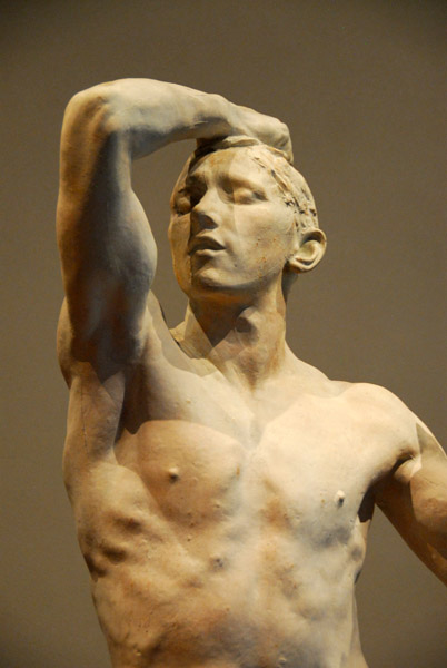 Plaster cast of Rodin's Age of Bronze, 1898