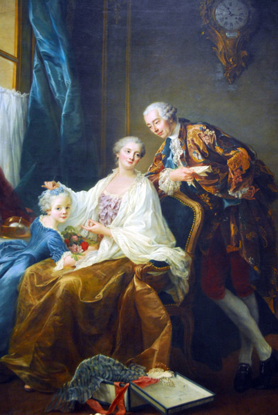 Group Portrait, Franois-Hubert Drouais, 1756