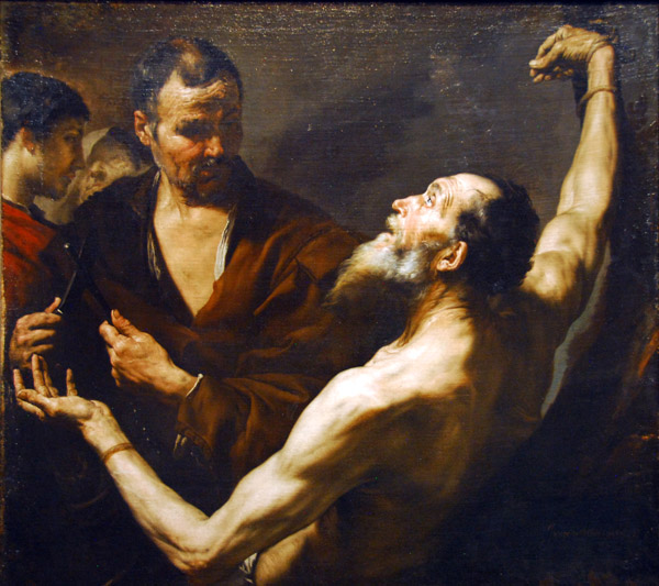 The Martyrdom of St. Bartholomew, Jusepe de Ribera, 1634