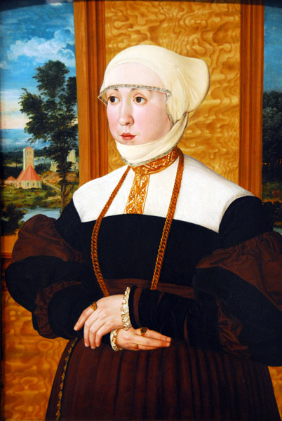 Portrait of a Woman, Hans Mielich, ca 1539