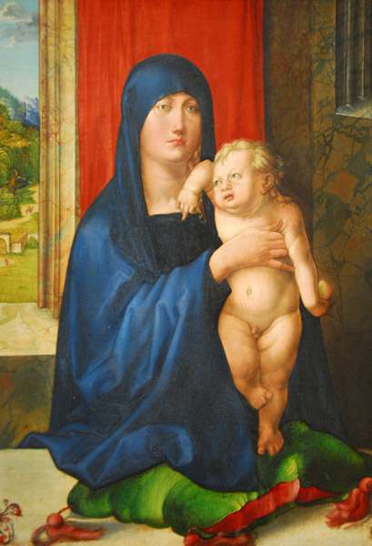 Madonna and Child, Albrecht Drer, ca 1496