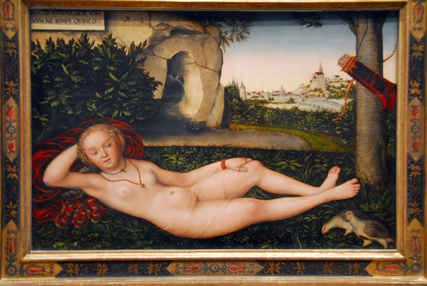The Nymph of the Spring, Lucas Cranach the Elder, ca 1537