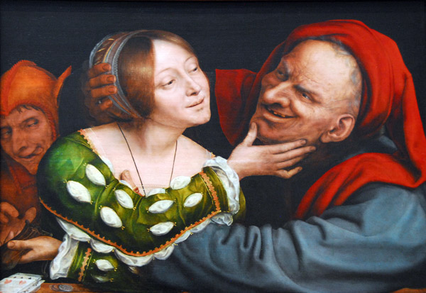 Ill-Matched Lovers, Quentin Massys, ca 1520
