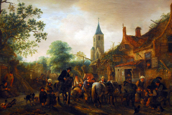 The Halt at the Inn, Isack Van Ostade, ca 1645