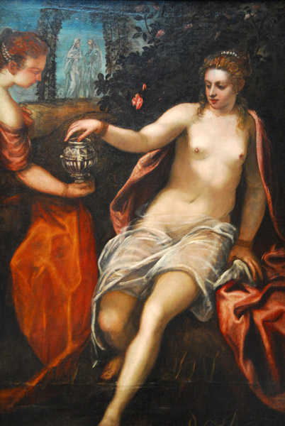 Susanna, Jacopo Tintoretto, ca 1575