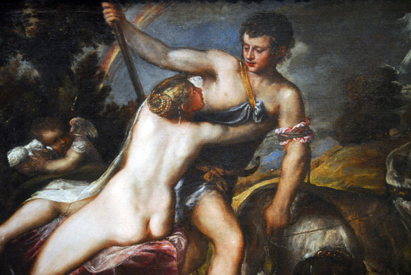 Venus and Adonis, Titian, ca 1560