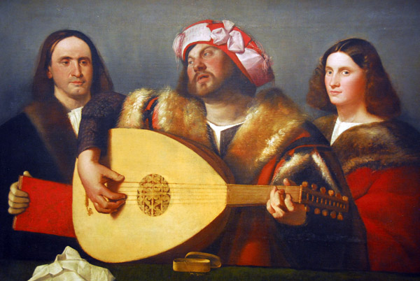 A Concert, Giovanni Cariani, ca 1518
