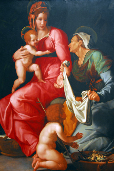 Madonna and Child with St. Elizabeth and St. John the Baptist, ca 1535