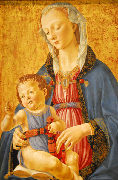 Madonna and Child, Domenico Ghirlandaio, ca 1470