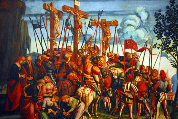The Crucifixion, Luca Signorelli, ca 1504