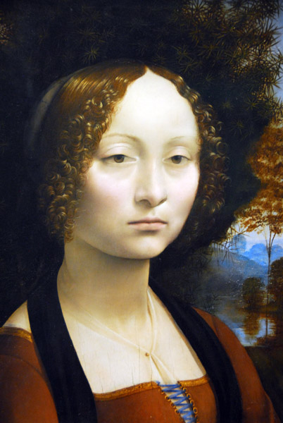 Ginevra de' Benci, Leonardo Da Vinci, ca 1474