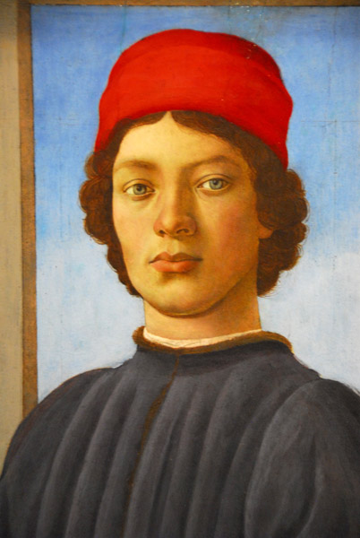 Portrait of a Youth, Filippino Lippi, ca 1485