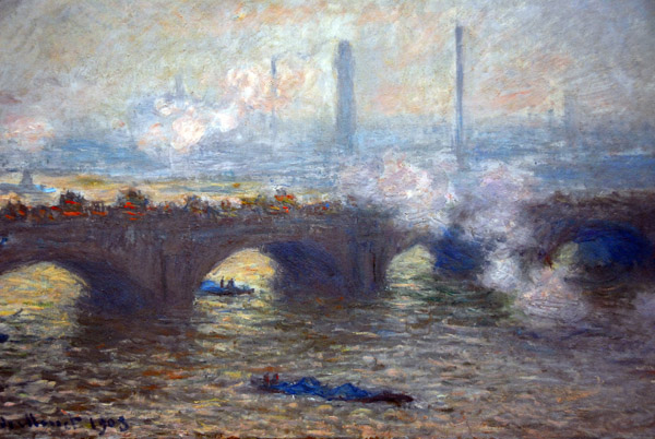 Waterloo Bridge, Gray Day, Claude Monet, 1903