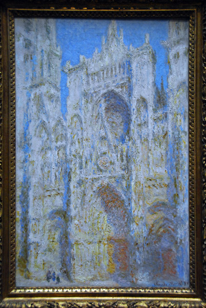 Rouen Cathedral, West Faade, Sunlight, Claude Monet, 1894