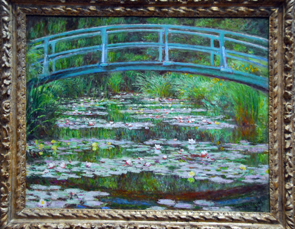 The Japanese Footbridge, Claude Monet, 1899