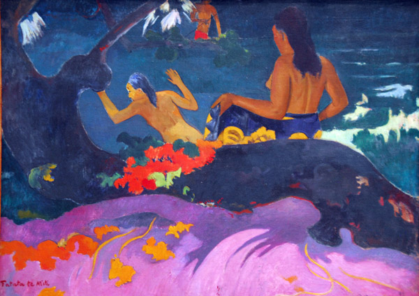 Fatata te Miti (By the Sea) Paul Gauguin, 1892