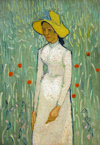 Girl in White, Vincent Van Gogh, 1890