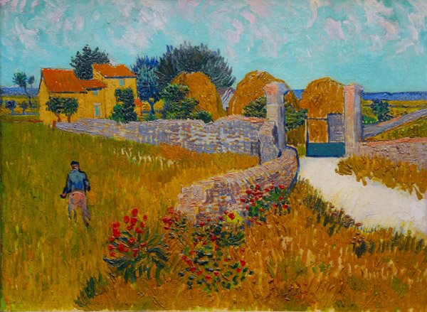 Farmhouse in Provence, Vincent Van Gogh, 1888