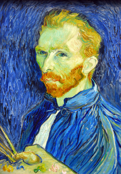 Self-Portrait, Vincent Van Gogh, 1889