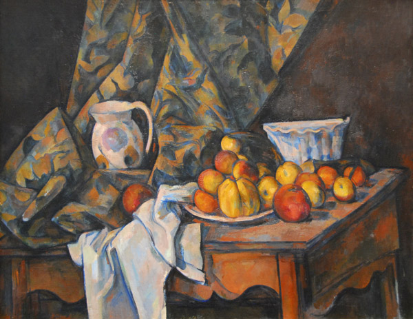 Still Life with Apples and Peaches, Paul Czanne, ca 1905