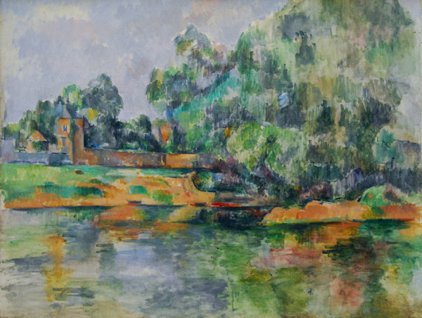 Riverbank, Paul Czanne, ca 1895