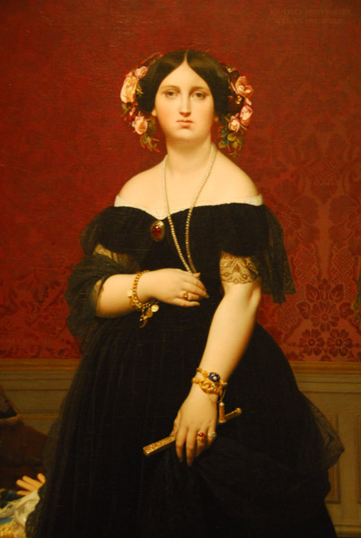 Madame Moitessier, Jean-Auguste-Dominque Ingres, 1851