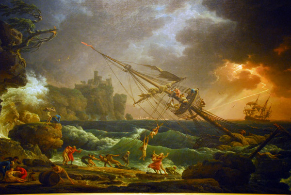 The Shipwreck, Claude Joseph Vernet, 1772