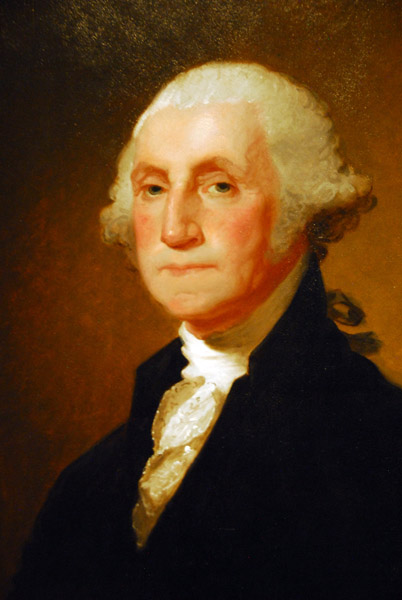 George Washington, Gilbert Stuart, ca 1821