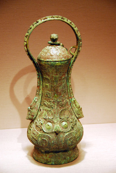 Ritual wine container, Shang dynasty, 13th C. BC