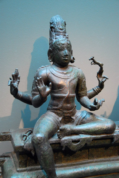 South Indian bronze Shiva, ca 14th C.