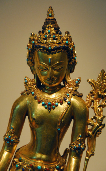 Tibetan Bodhisattva Gandhahastin, 14th C.
