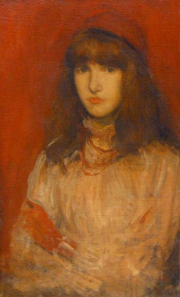 The Little Red Glove, James McNeil Whistler, ca 1896