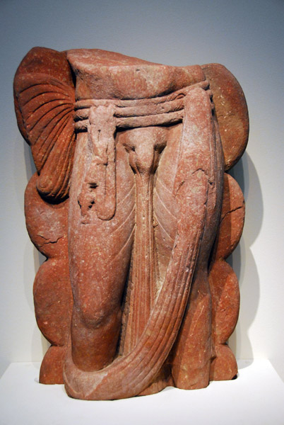 Lower part of a nagaraja (serpent-king) Kushan dynasty, 1st-2nd C. AD Uttar Pradesh