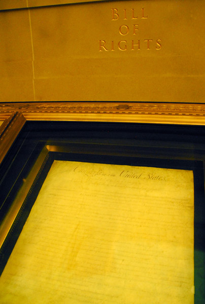 The Bill of Rights, National Archives