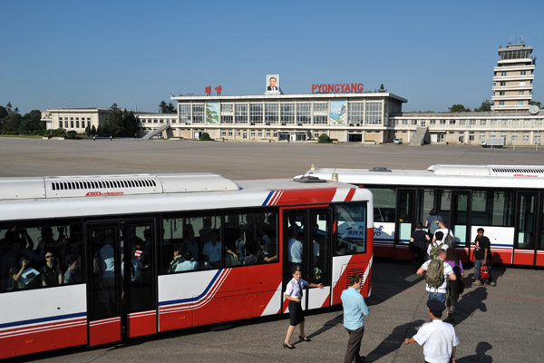 Air Koryo just recently got these nice new busses
