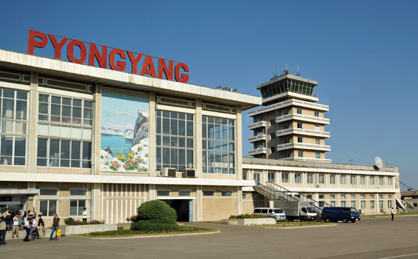 Terminal of Pyongyang's Sunan International Airport (FNJ)
