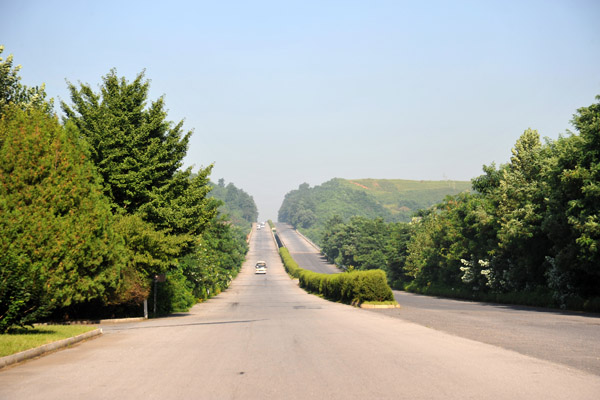 The Pyongyang-Kaesong-Seoul Highway, North Korea