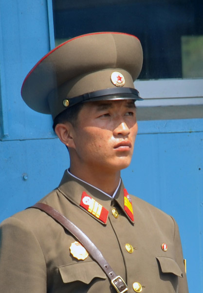 North Korean soldier, Panmunjom
