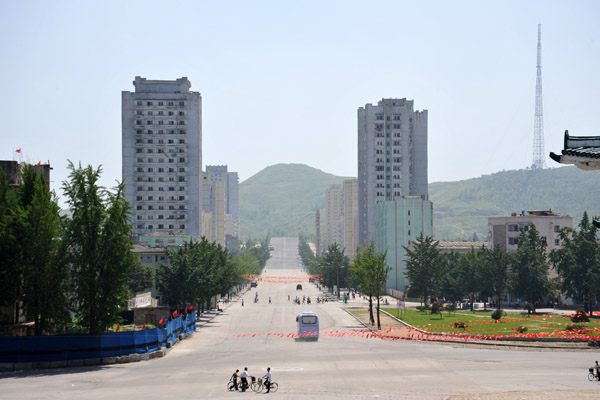 Main Street, Kaesong, DPRK