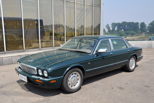 Jaguar for the private luxury tour, Pyongyang