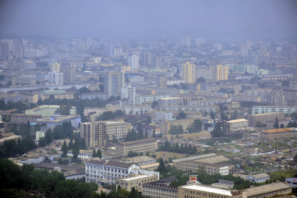 View of Pyongyang, DPRK