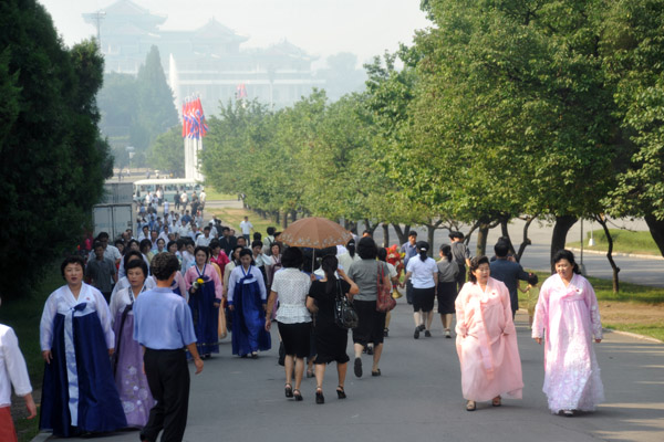 Liberation Day (Aug 15) in Pyongyang