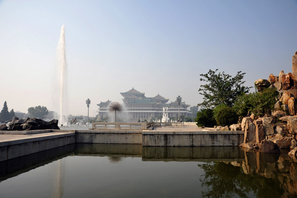 Mansudae Fountain Square Pyongyang